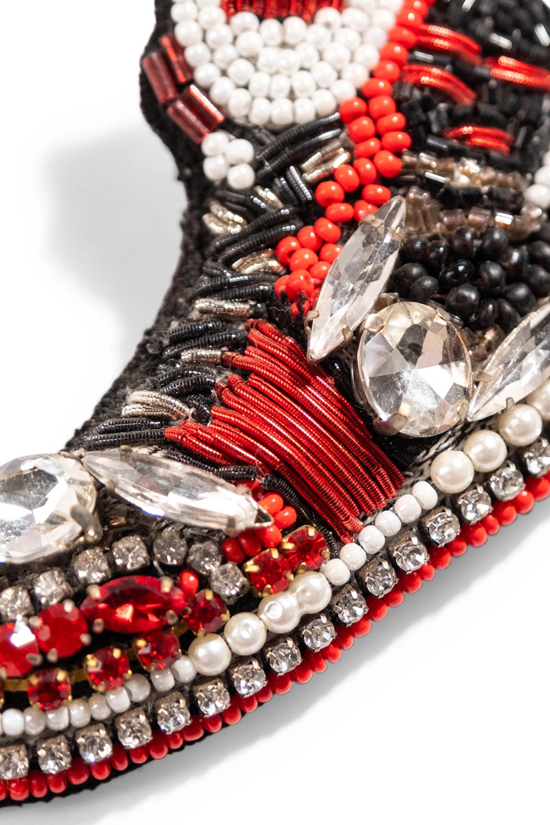 Sneaker charm brooch