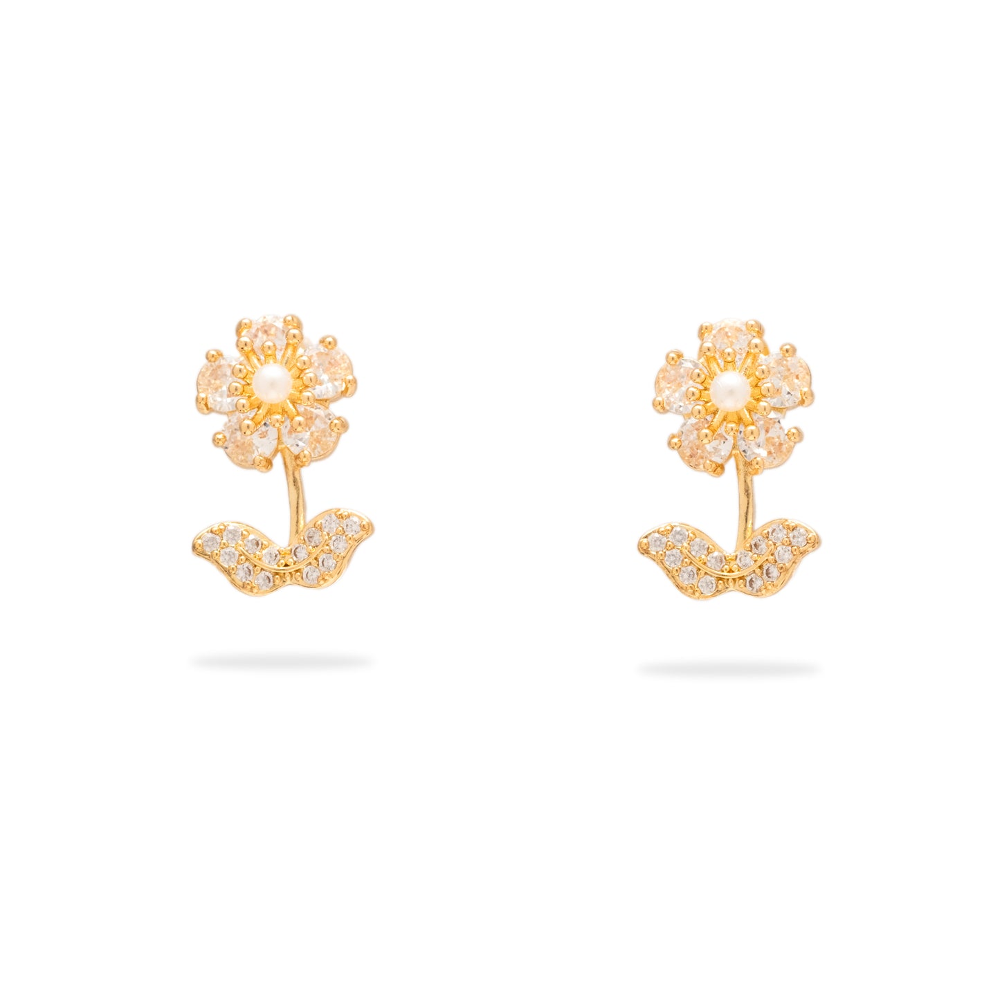 Pretty little flower stud earrings