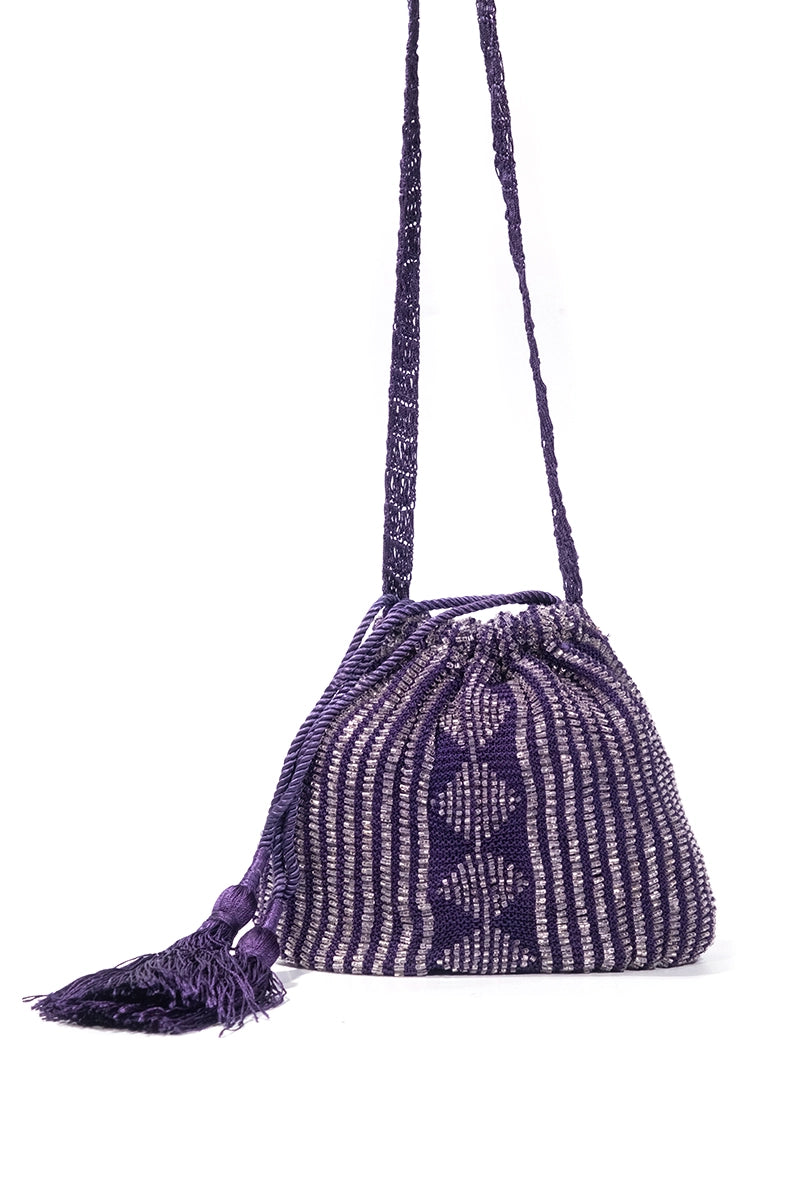 Bridal Handbag with Intricate Zari | Potli