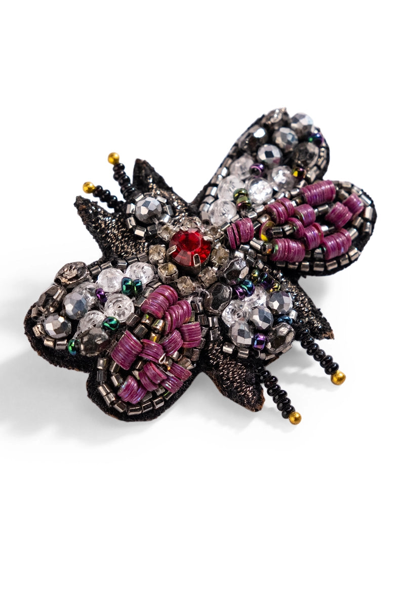 Fly Charm Brooch