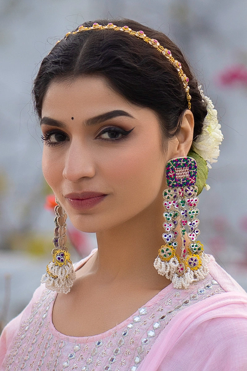 Haldi Earrings Long