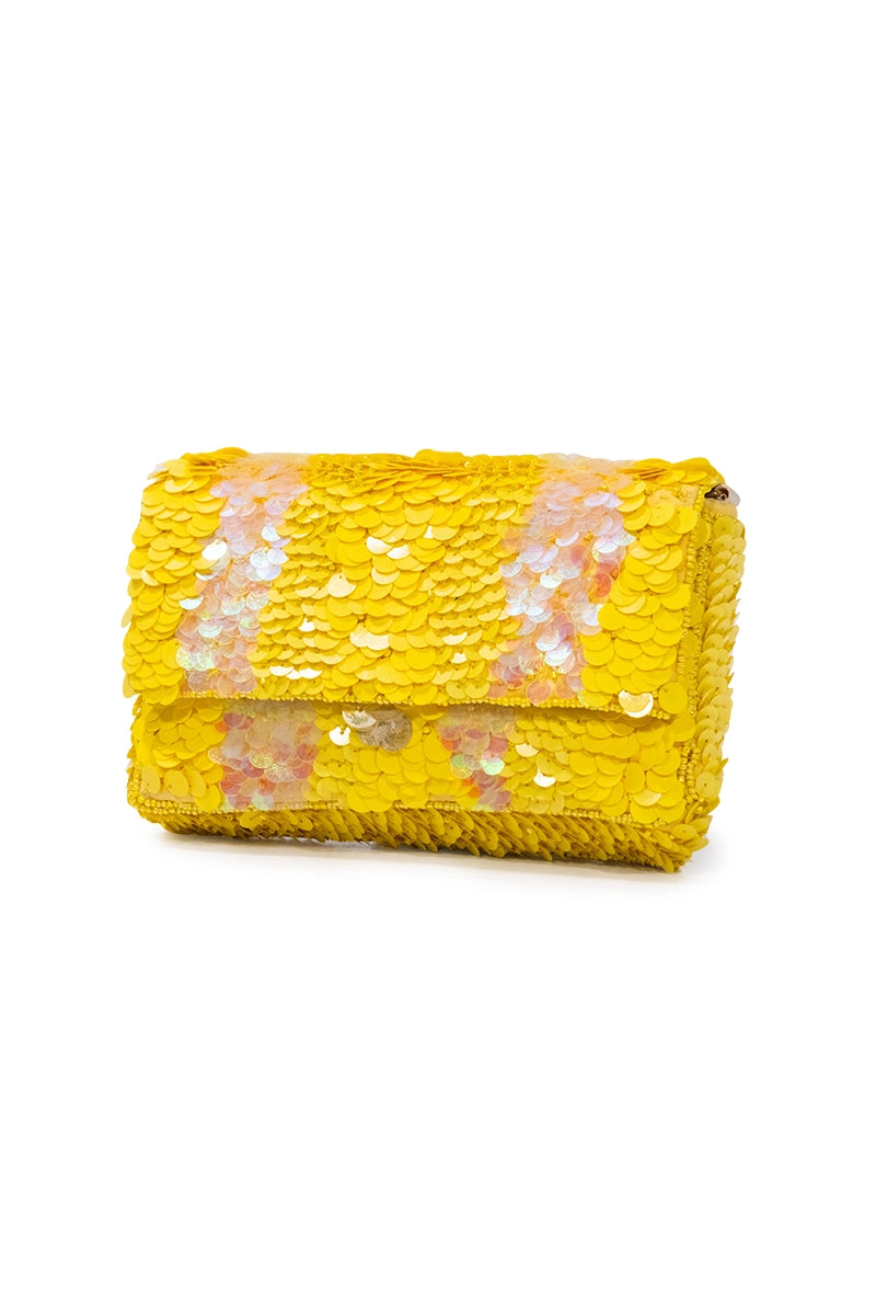 Sequin Crossbody Clutch