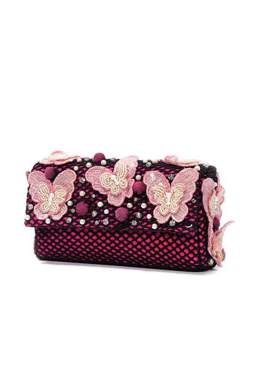 Butterfly Crossbody Clutch