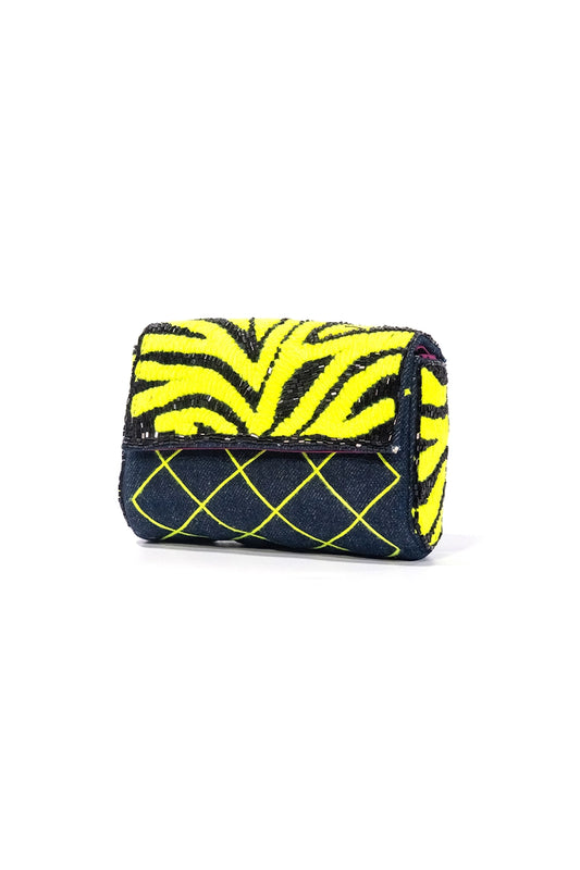 Urban Tiger Patterned Clutch