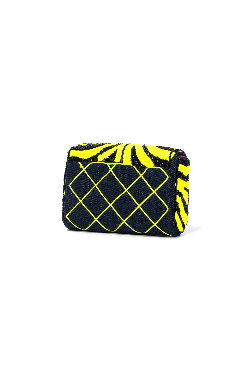 Urban Tiger Patterned Clutch