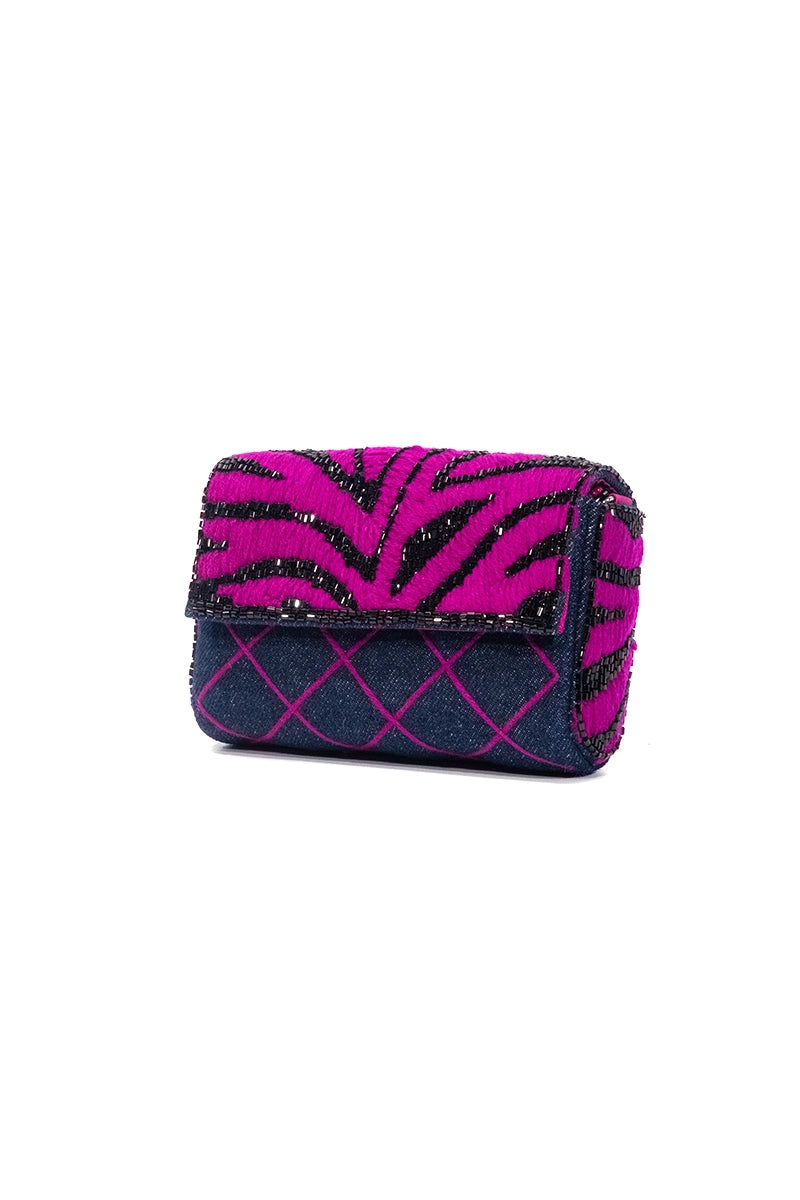 Urban Tiger Patterned Clutch