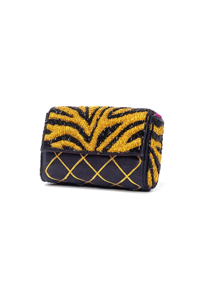 Urban Tiger Patterned Clutch