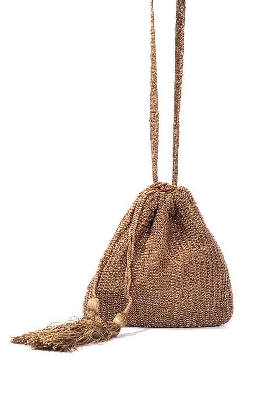 Bridal Handbag with Intricate Zari | Potli