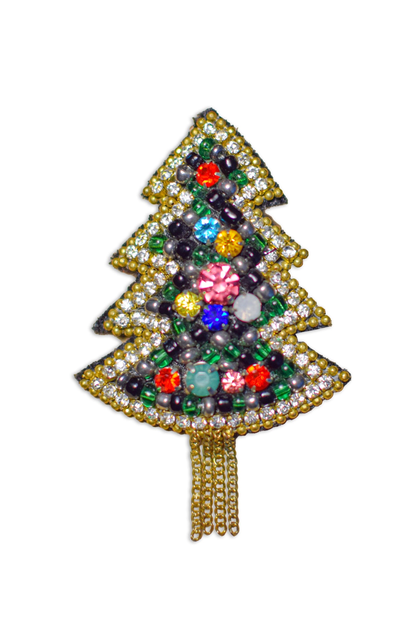 Christmas Tree Brooch